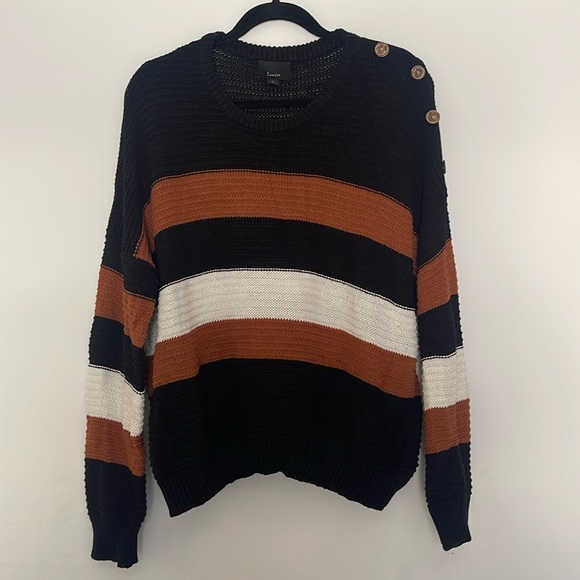 Vici Collection Striped Sweater - Picture 1 of 4